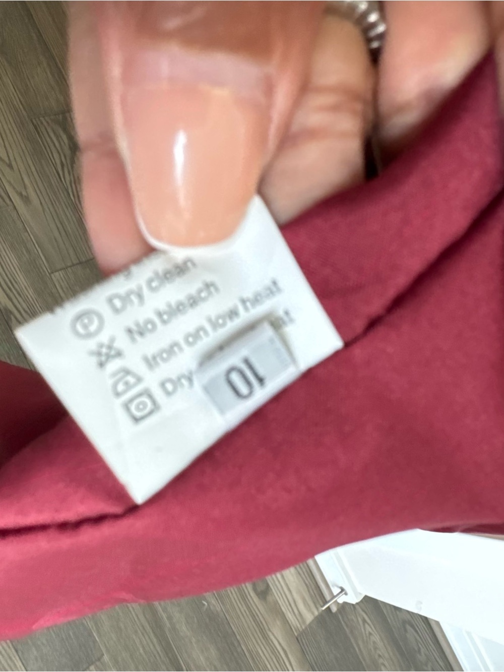 Stunning Burgundy Satin Ball Gown w/ High Slit & Pockets! - Picture 4 of 13